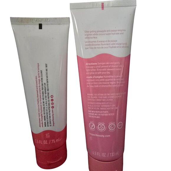Kopari Tropical Glow Cleanser & Coconut Face Cream Set - Picture 4 of 4